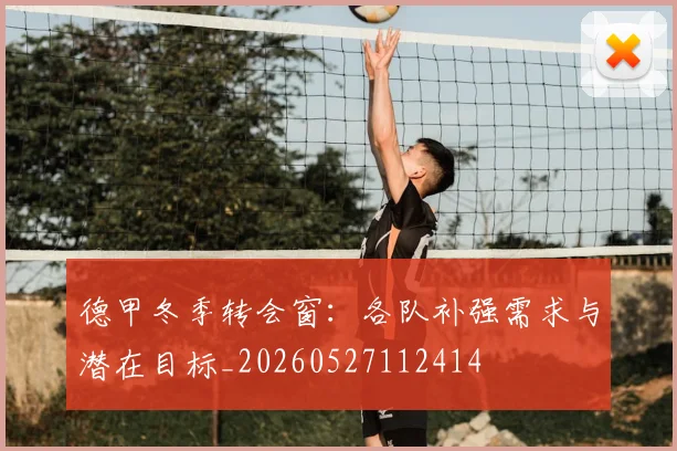 德甲冬季转会窗:各队补强需求与潜在目标_20260527112414